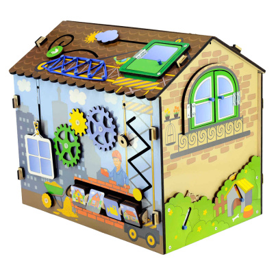 Бизиборд Я - строитель Мастер игрушек IG0269 01